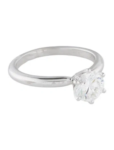 Pre-owned Ring 1.01ct Diamond Engagement  In Multi