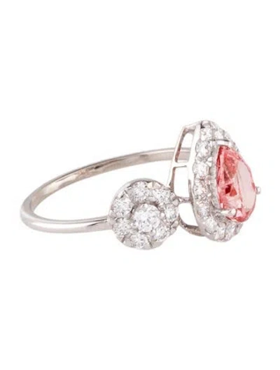Pre-owned Ring 1.03ct Lab-grown Diamond Engagement  In Multi