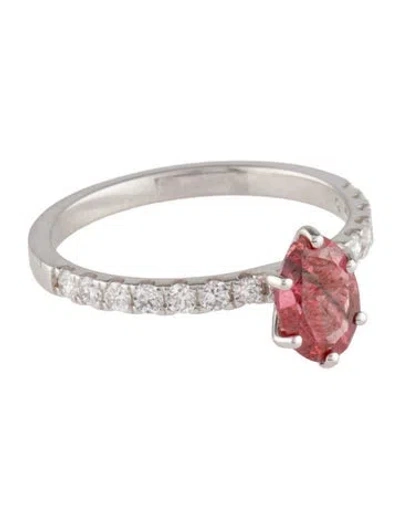 Pre-owned Ring 1.03ct Lab-grown Diamond Engagement  In Multi