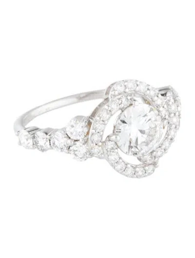 Pre-owned Ring 1.04ct Lab-grown Diamond Engagement  In Multi