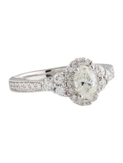 Pre-owned Ring 1.04ctw Diamond Engagement  In Multi