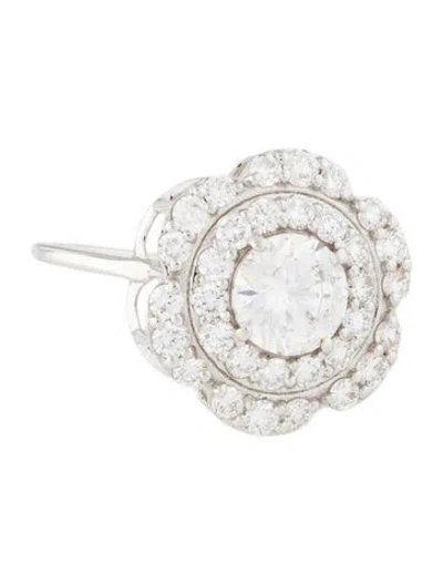 Pre-owned Ring 1.06ct Lab-grown Diamond Engagement  In Multi