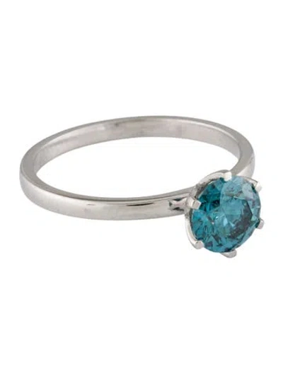 Pre-owned Ring 1.06ct Lab-grown Diamond Engagement  In Multi