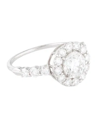Pre-owned Ring 1.08ct Lab-grown Diamond Engagement  In Multi