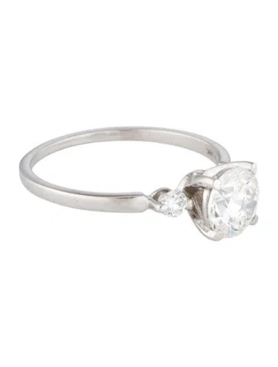 Pre-owned Ring 1.09ct Lab-grown Diamond Engagement  In Multi