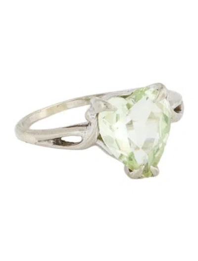 Pre-owned Ring 10k 2.78ct Synthetic Spinel Cocktail  In Multi