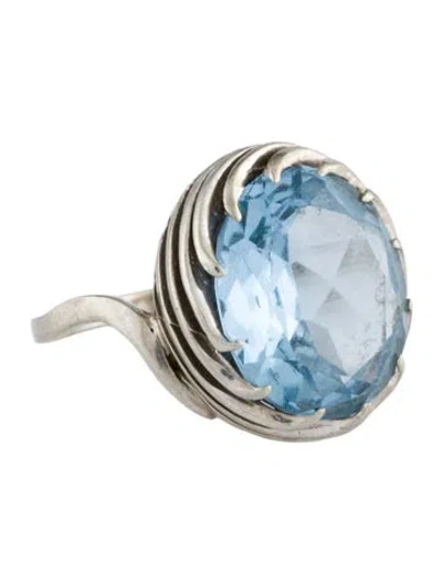 Pre-owned Ring 10k 7.60ct Synthetic Spinel Cocktail  In Multi