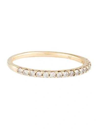 Pre-owned Ring 10k Diamond Band In Multi