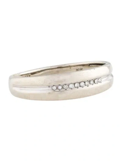 Pre-owned Ring 10k Diamond Band In Multi