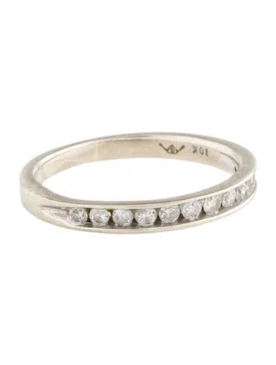 Pre-owned Ring 10k Diamond Band In Multi