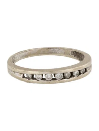 Pre-owned Ring 10k Diamond Band  In Multi