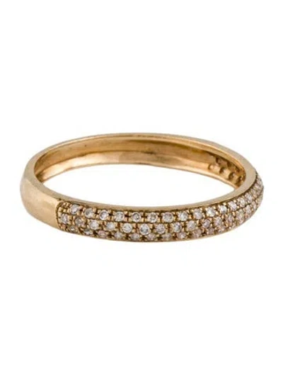 Pre-owned Ring 10k Diamond Band  In Multi