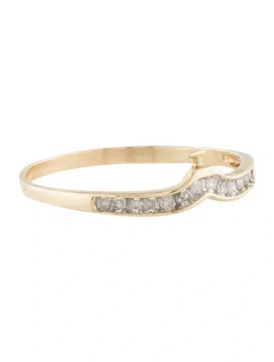 Pre-owned Ring 10k Diamond  Band In Multi