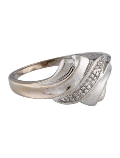 Pre-owned Ring 10k Diamond  In Multicolor