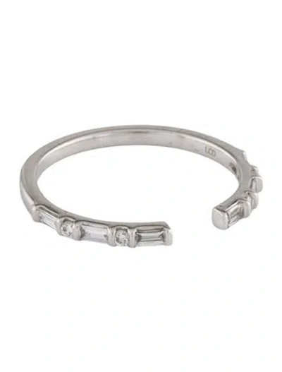 Pre-owned Ring 10k Lab-grown Diamond Band In Multi