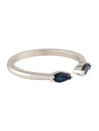 Pre-owned Ring 10k Sapphire  In Multi