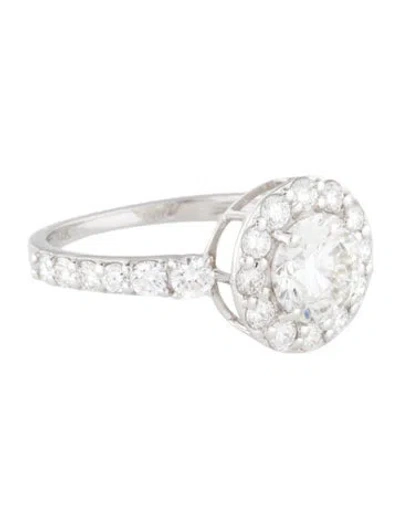 Pre-owned Ring 1.24ct Lab-grown Diamond Engagement  In Multi