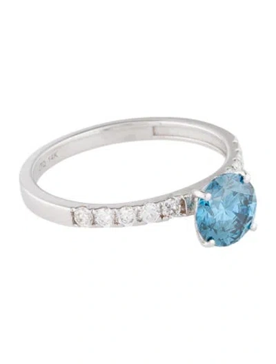 Pre-owned Ring 1.25ct Lab-grown Diamond Engagement  In Multi