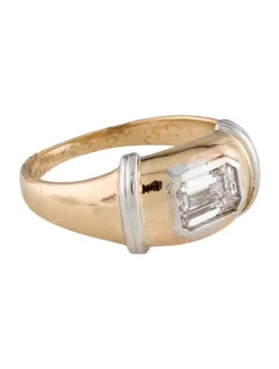 Pre-owned Ring 1.27ctw Lab-grown Diamond Cocktail  In Multi