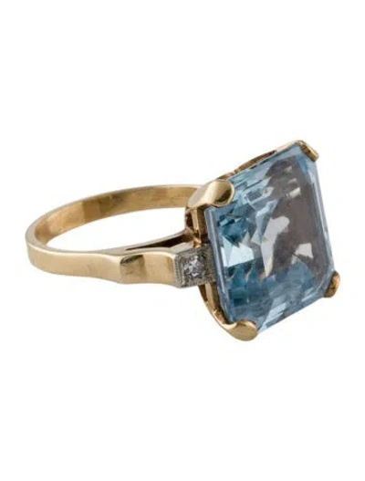 Pre-owned Ring 13.33ct Synthetic Spinel & Diamond Cocktail  In Multi