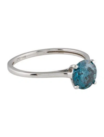 Pre-owned Ring 1.33ct Lab-grown Diamond Engagement  In Multi