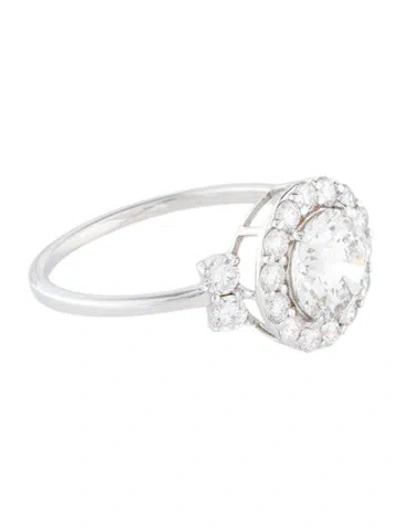 Pre-owned Ring 1.43ct Lab-grown Diamond Engagement  In Multi