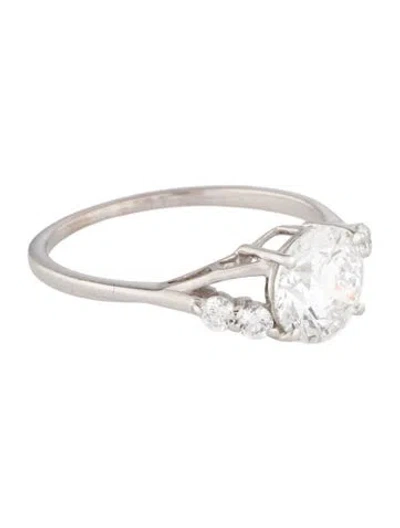 Pre-owned Ring 1.47ct Lab-grown Diamond Engagement  In Multi