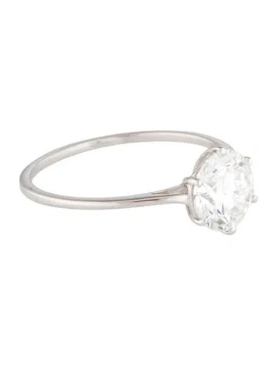 Pre-owned Ring 1.49ct Lab-grown Diamond Engagement  In Multi