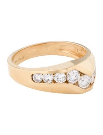 Pre-owned Ring 14k 1.00ctw Diamond Band In Multi