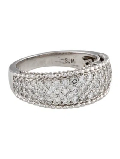 Pre-owned Ring 14k 1.00ctw Diamond Band In Multi