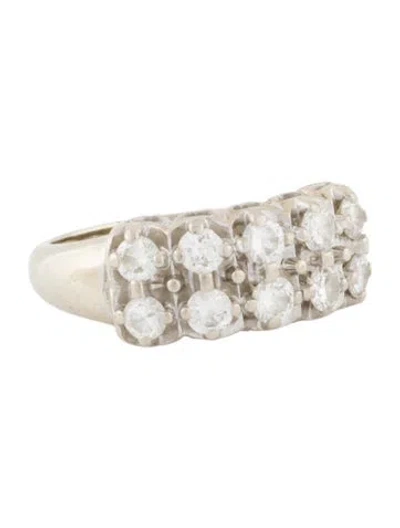 Pre-owned Ring 14k 1.00ctw Diamond Band In Multi