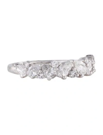Pre-owned Ring 14k 1.00ctw Diamond Band  In Multi