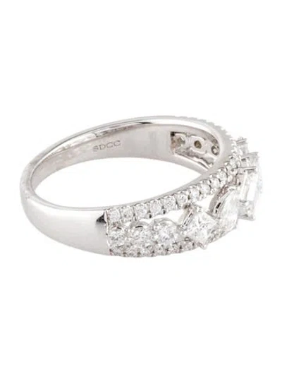 Pre-owned Ring 14k 1.00ctw Diamond Cocktail Band In Multi
