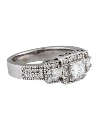 Pre-owned Ring 14k 1.00ctw Diamond Cocktail  In Multi