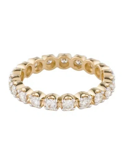 Pre-owned Ring 14k 1.00ctw Diamond Eternity Band  In Multi