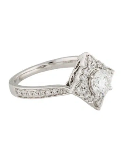Pre-owned Ring 14k 1.00ctw Lab-grown Diamond Cocktail  In Multi