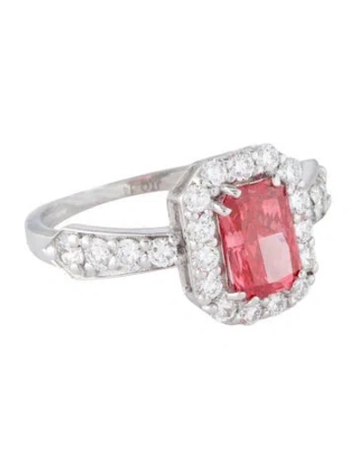 Pre-owned Ring 14k 1.01ct Lab-grown Diamond Engagement  In Multi