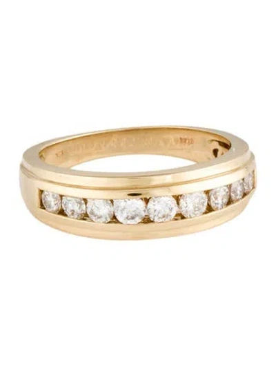 Pre-owned Ring 14k 1.01ctw Diamond Band In Multi