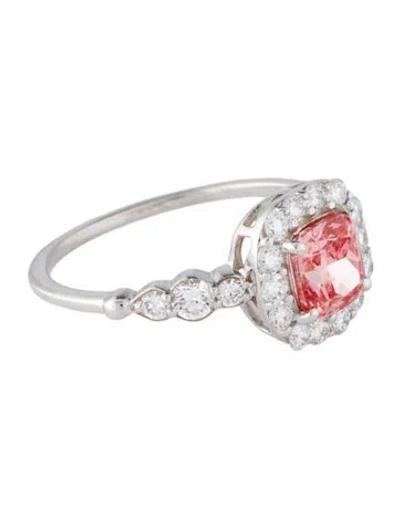 Pre-owned Ring 14k 1.03ct Lab-grown Diamond Engagement  In Multi
