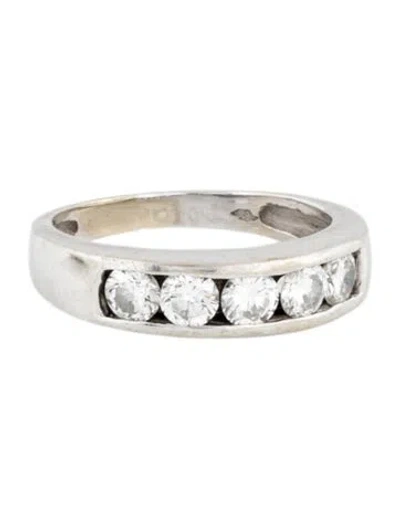 Pre-owned Ring 14k 1.03ctw Diamond Band  In Multi