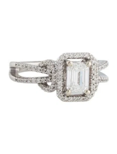 Pre-owned Ring 14k 1.03ctw Diamond Engagement  In Multi