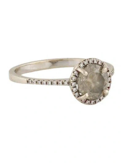 Pre-owned Ring 14k 1.04ctw Diamond Engagement  In Multi
