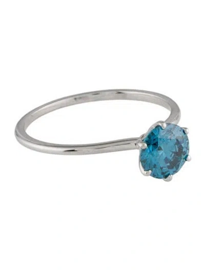 Pre-owned Ring 14k 1.05ct Lab-grown Diamond Engagement  In Multi
