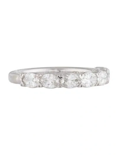 Pre-owned Ring 14k 1.05ctw Lab-grown Diamond Band In Multi
