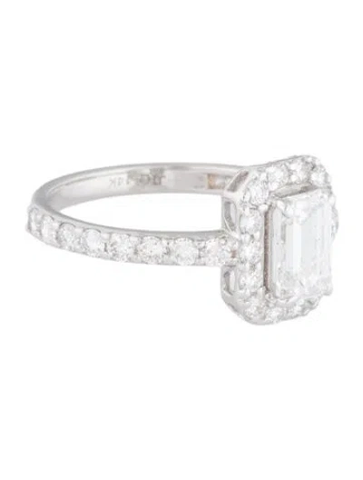 Pre-owned Ring 14k 1.06ct Lab-grown Diamond Engagement  In Multi