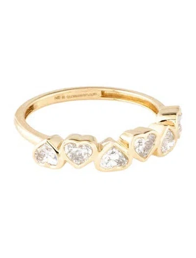 Pre-owned Ring 14k 1.06ct Sapphire & Diamond Cocktail  In Multicolor