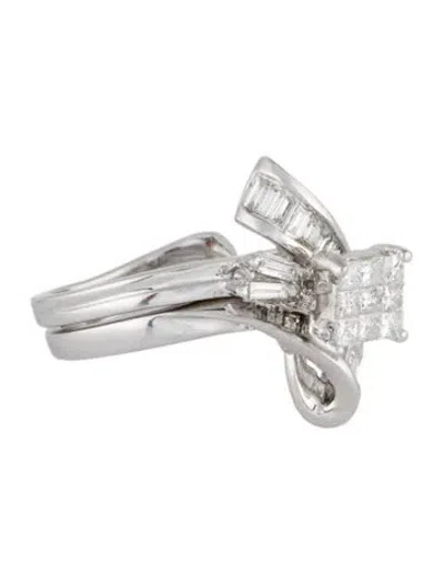 Pre-owned Ring 14k 1.06ctw Diamond Engagement  In Multi
