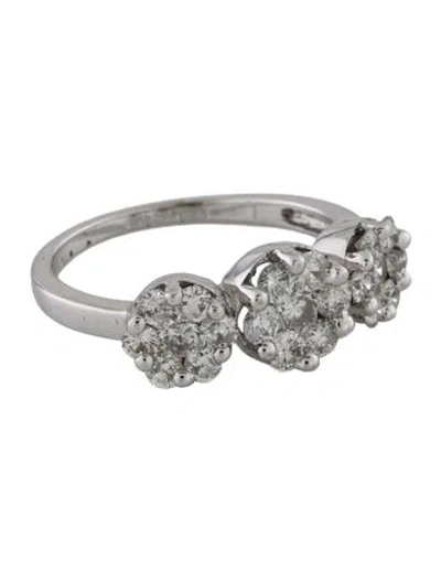 Pre-owned Ring 14k 1.07ctw Diamond Circle Band In Multi