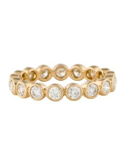 Pre-owned Ring 14k 1.07ctw Diamond Eternity Band In Multi
