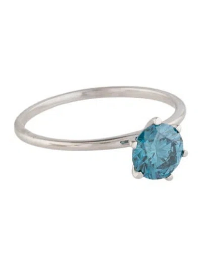 Pre-owned Ring 14k 1.10ct Lab-grown Diamond Cocktail  In Multi